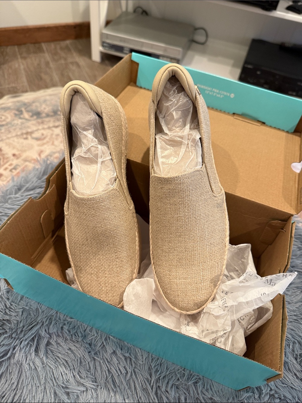 Skechers Women's Slip-On Flats in Beige